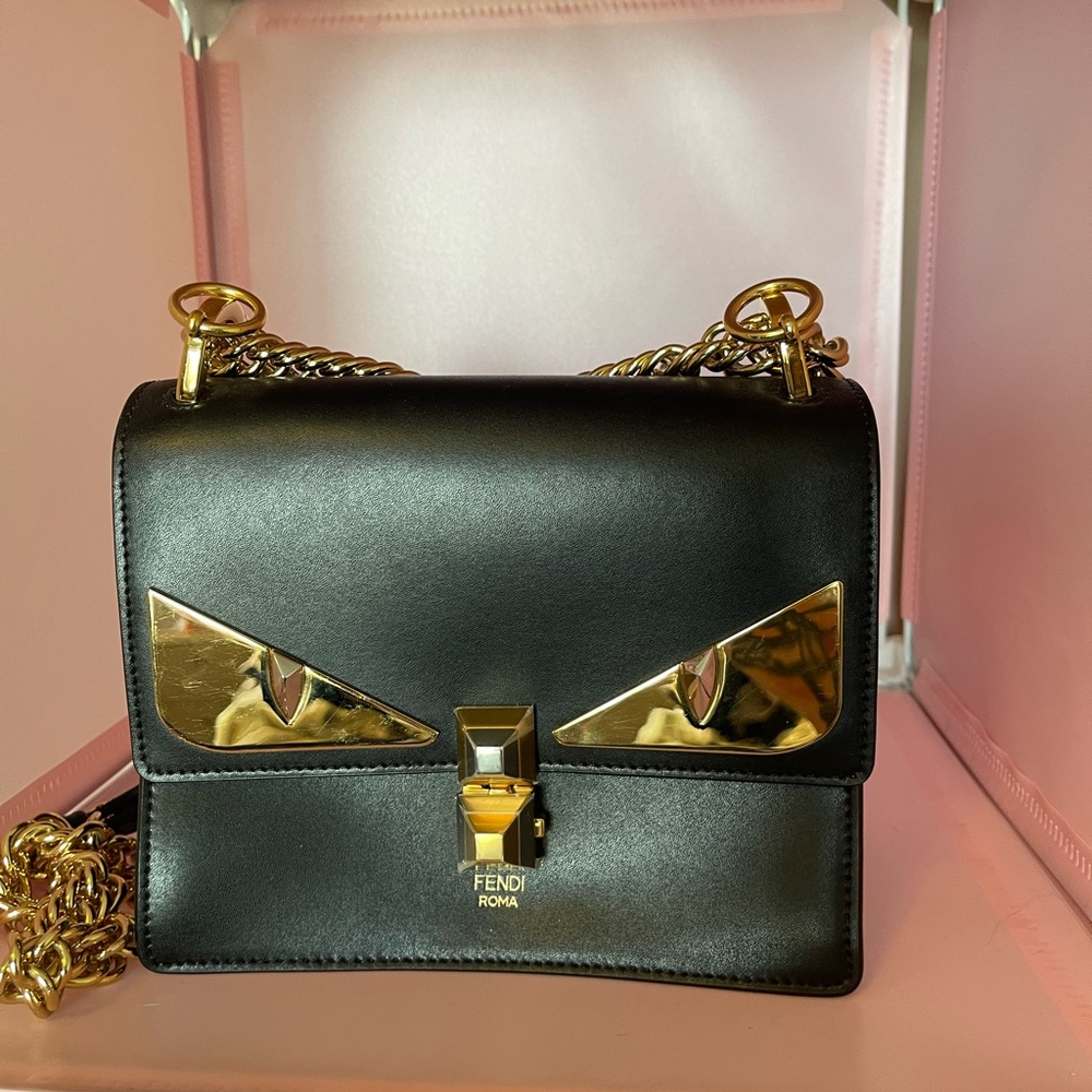 Fendi monster mini kan ladies hand bag